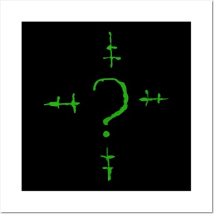 Riddle me this. (Riddler Green) Posters and Art